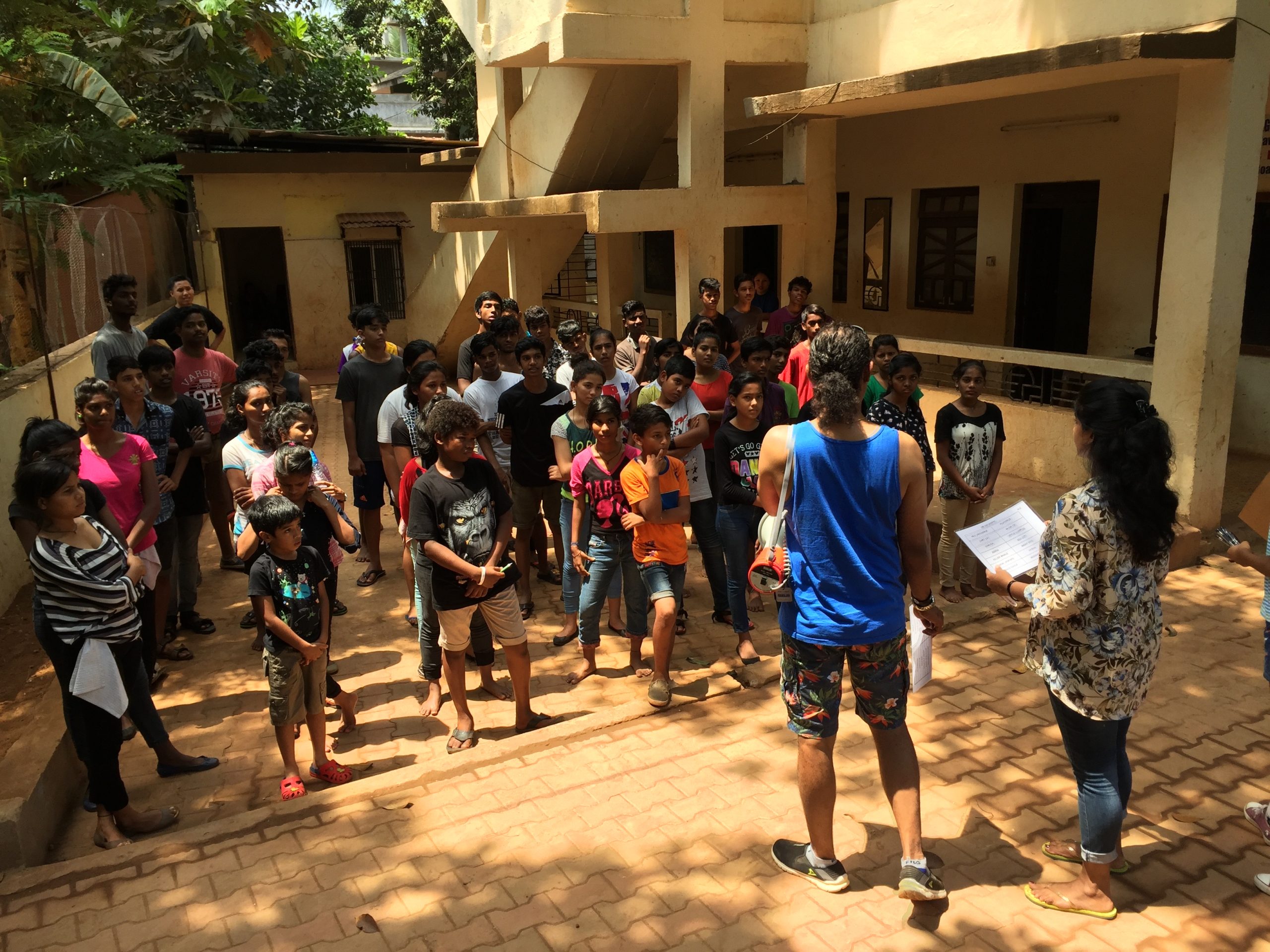 Youth Camp fun and games