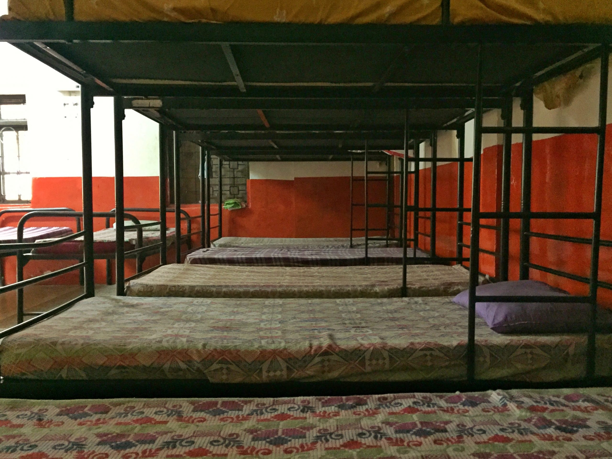 Beds at the junior boys home